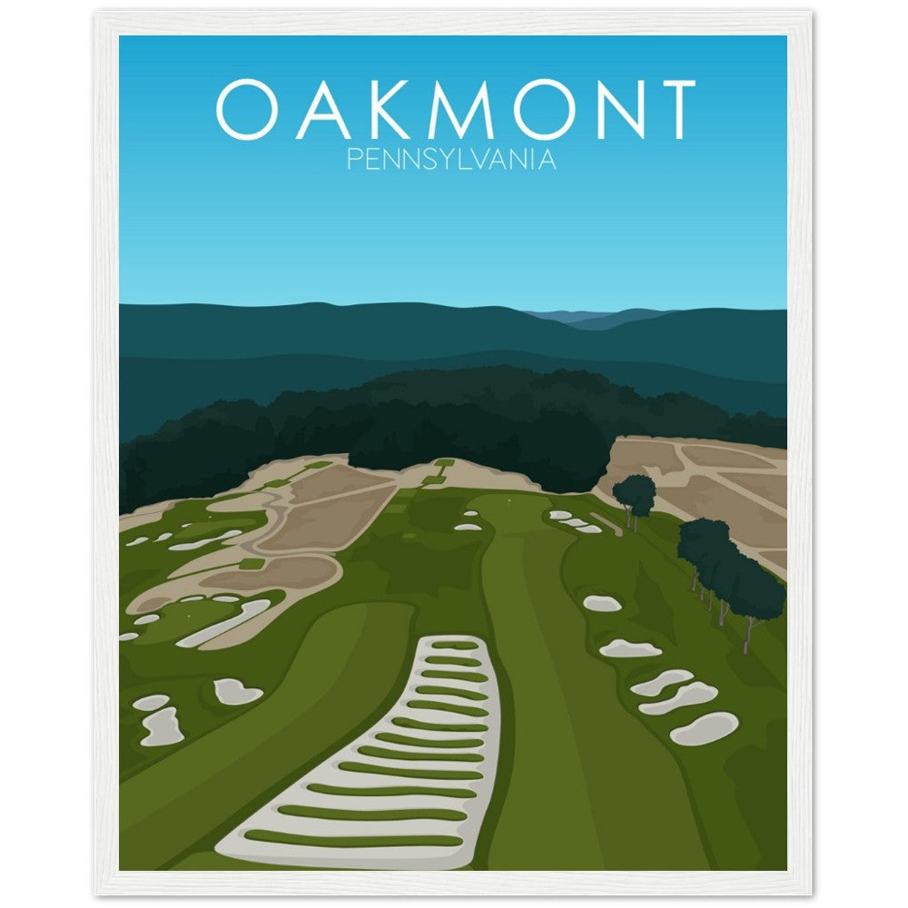 Oakmont Country Club Golf Course Print