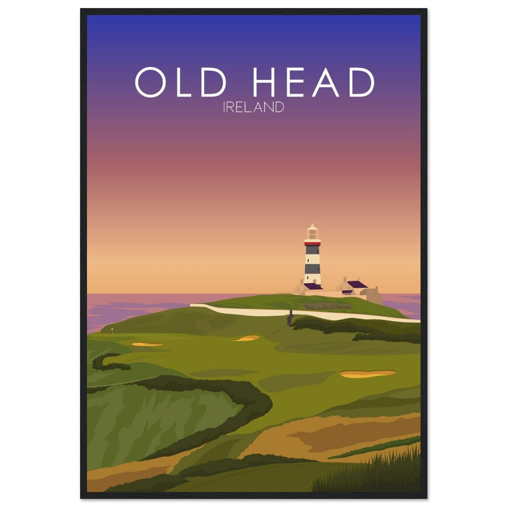 Old Head Golf Links Sunset Print