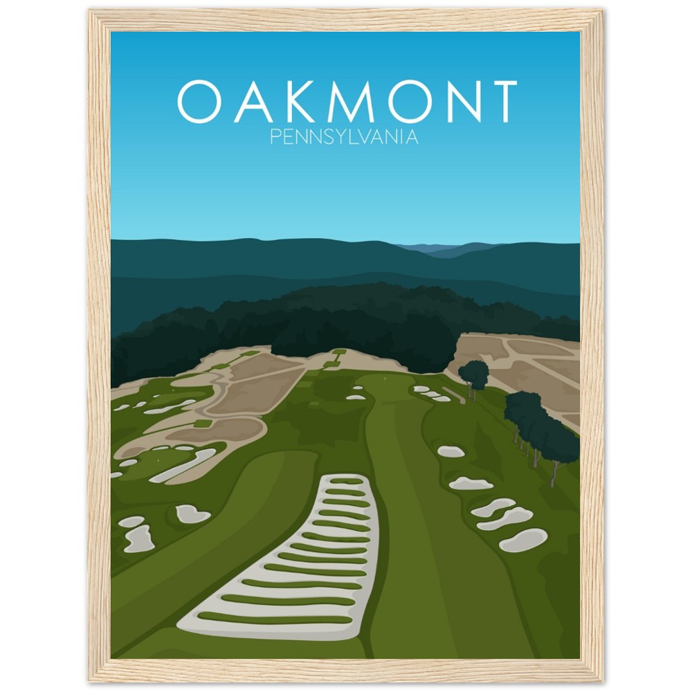 Oakmont Country Club Golf Course Print