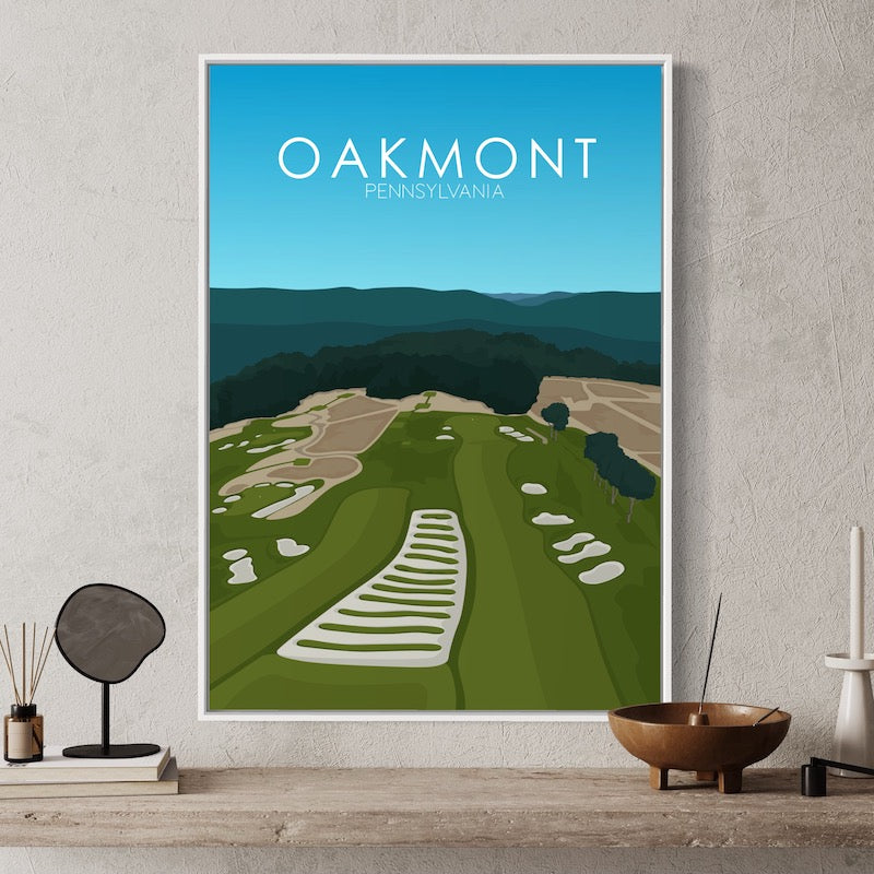 Oakmont Country Club Golf Course Print