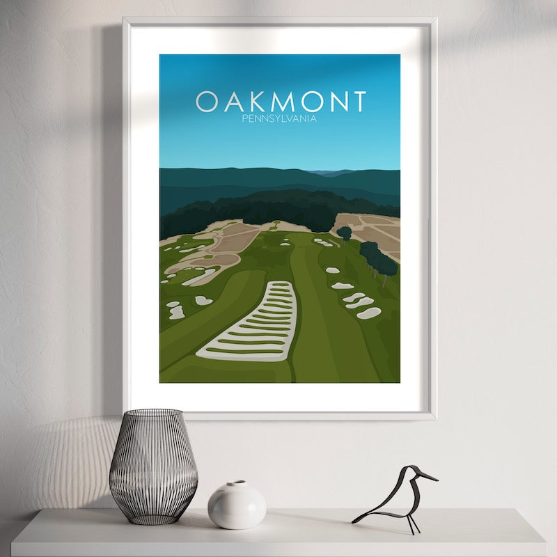 Oakmont Country Club Golf Course Print