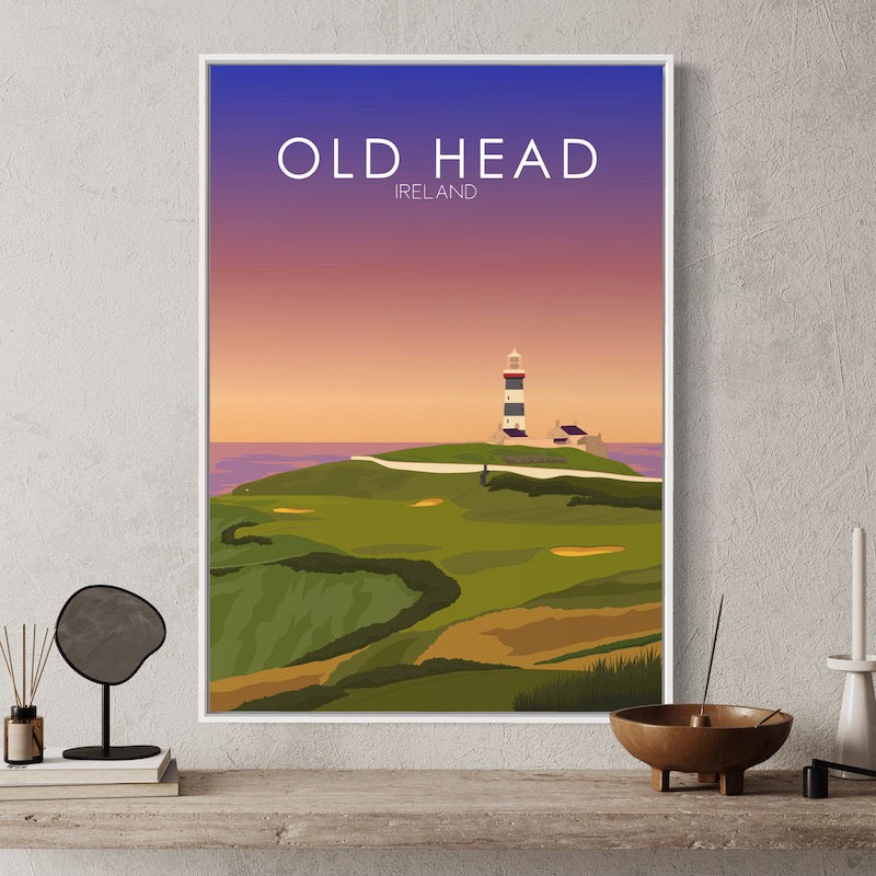Old Head Golf Links Sunset Print
