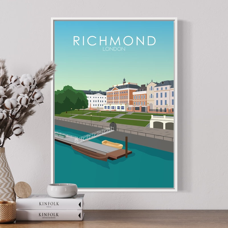Richmond Poster | Richmond Daytime Print | Richmond Wall Art