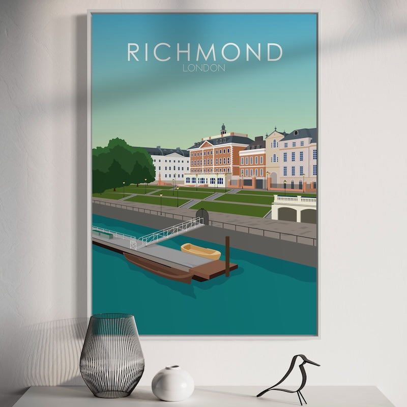Richmond Poster | Richmond Daytime Print | Richmond Wall Art