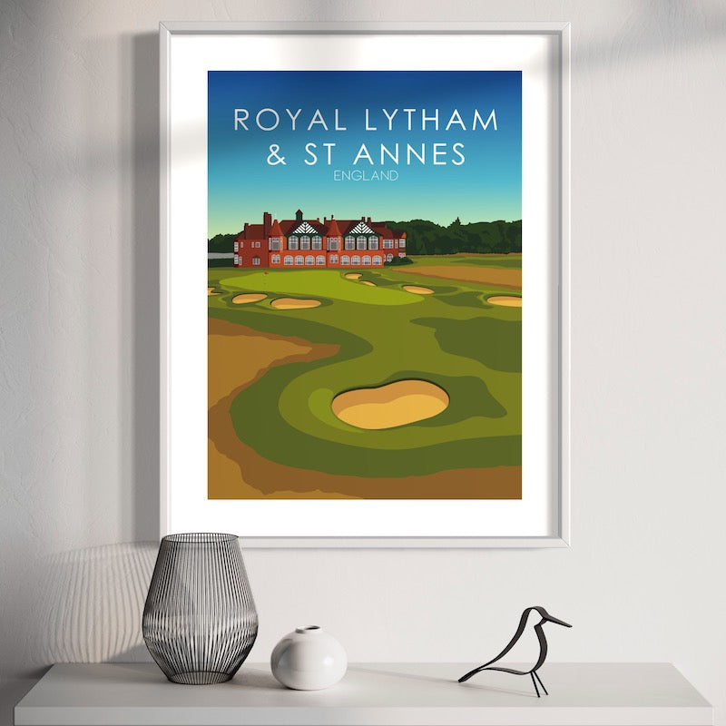 Royal Lytham & St Annes Golf Course Poster