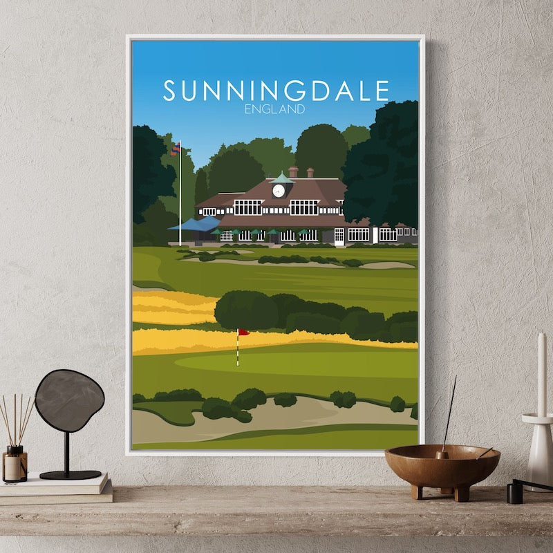 Sunningdale Golf Course Print