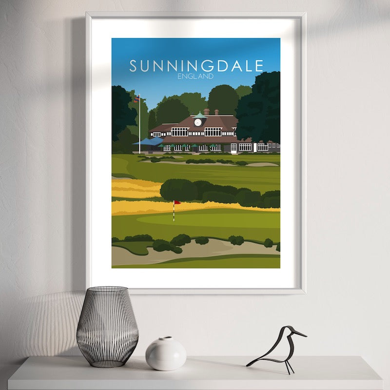 Sunningdale Golf Course Print