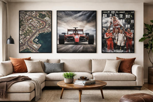 F1 Posters: Transform Your Space with Racing Art