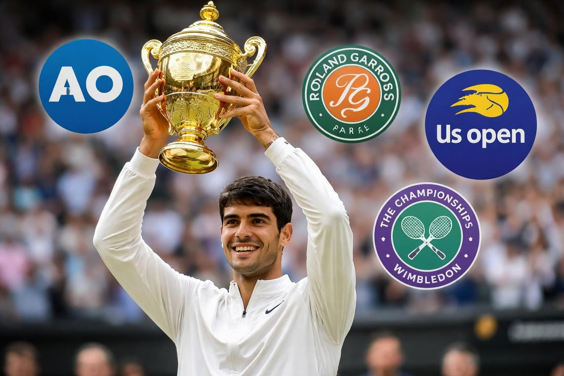 Carlos Alcaraz Poster: Transform Your Space with Tennis Art