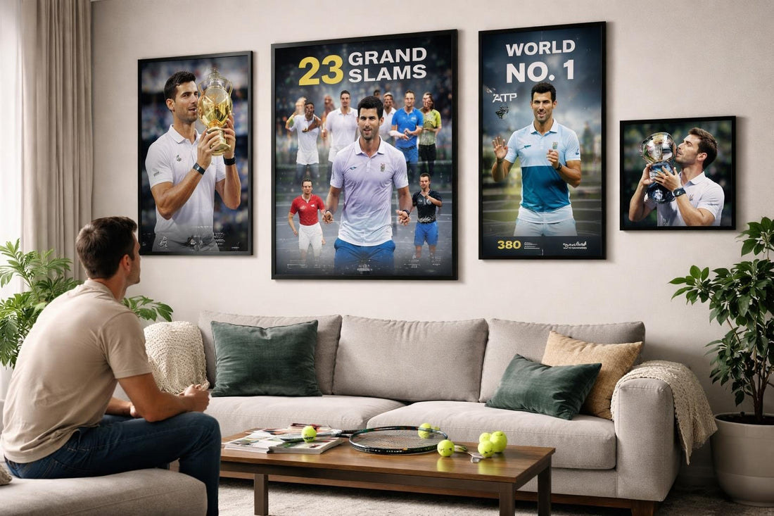 Novak Djokovic Poster: Transform Your Space