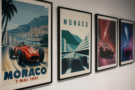 Formula One Posters: Design, Collecting & Display Guide
