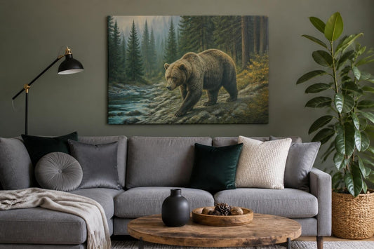 Bear Canvas Wall Art: Interior Design Guide 2026