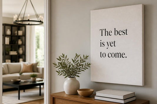 Custom Quotes on Canvas: Transform Words Into Wall Art