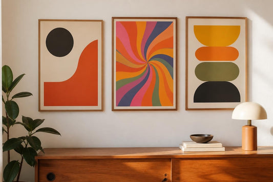 Retro Print Art: Timeless Style for Modern Spaces