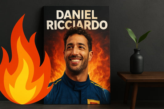 7 Best Daniel Ricciardo Poster Picks for F1 Fans 2026