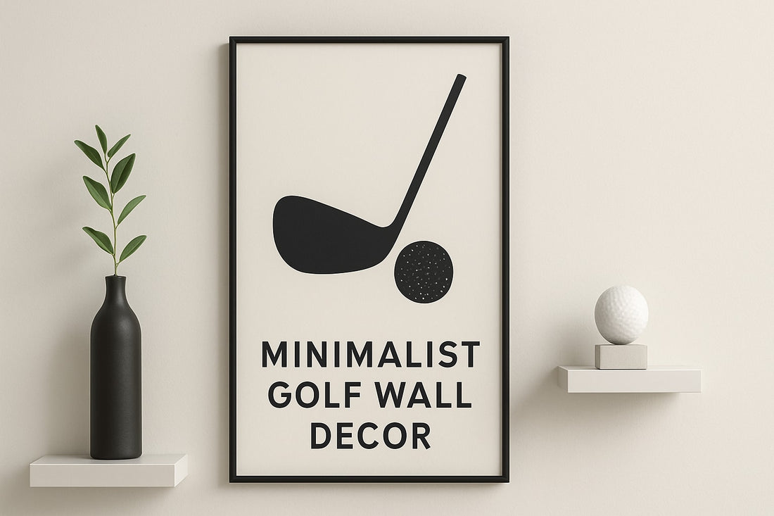 7 Stunning Minimalist Golf Wall Decor Ideas for 2026