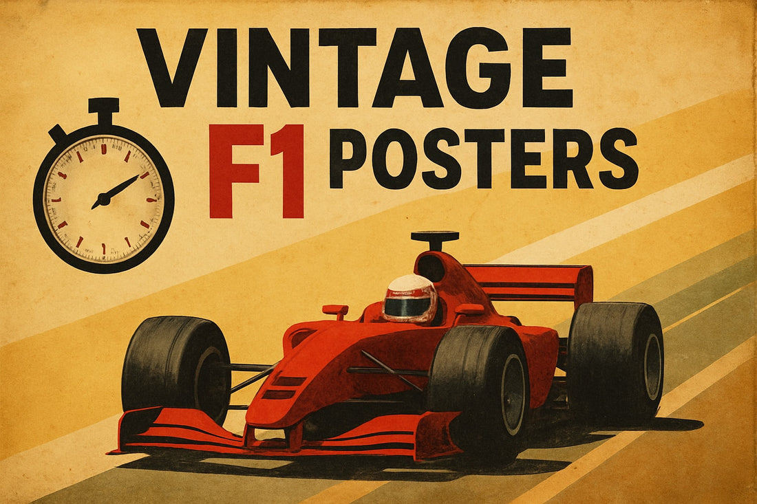 7 Stunning Vintage F1 Posters Every Racing Fan Will Love in 2026