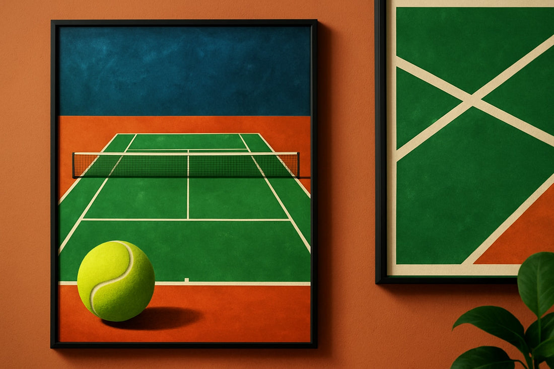 8 Stunning Tennis Prints to Elevate Your Space in 2025