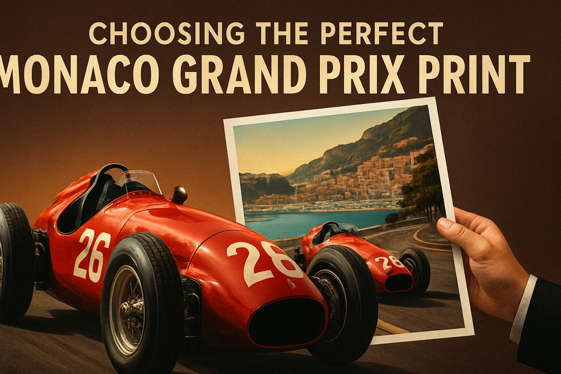 Guide to Choosing the Perfect Monaco Grand Prix Print 2026