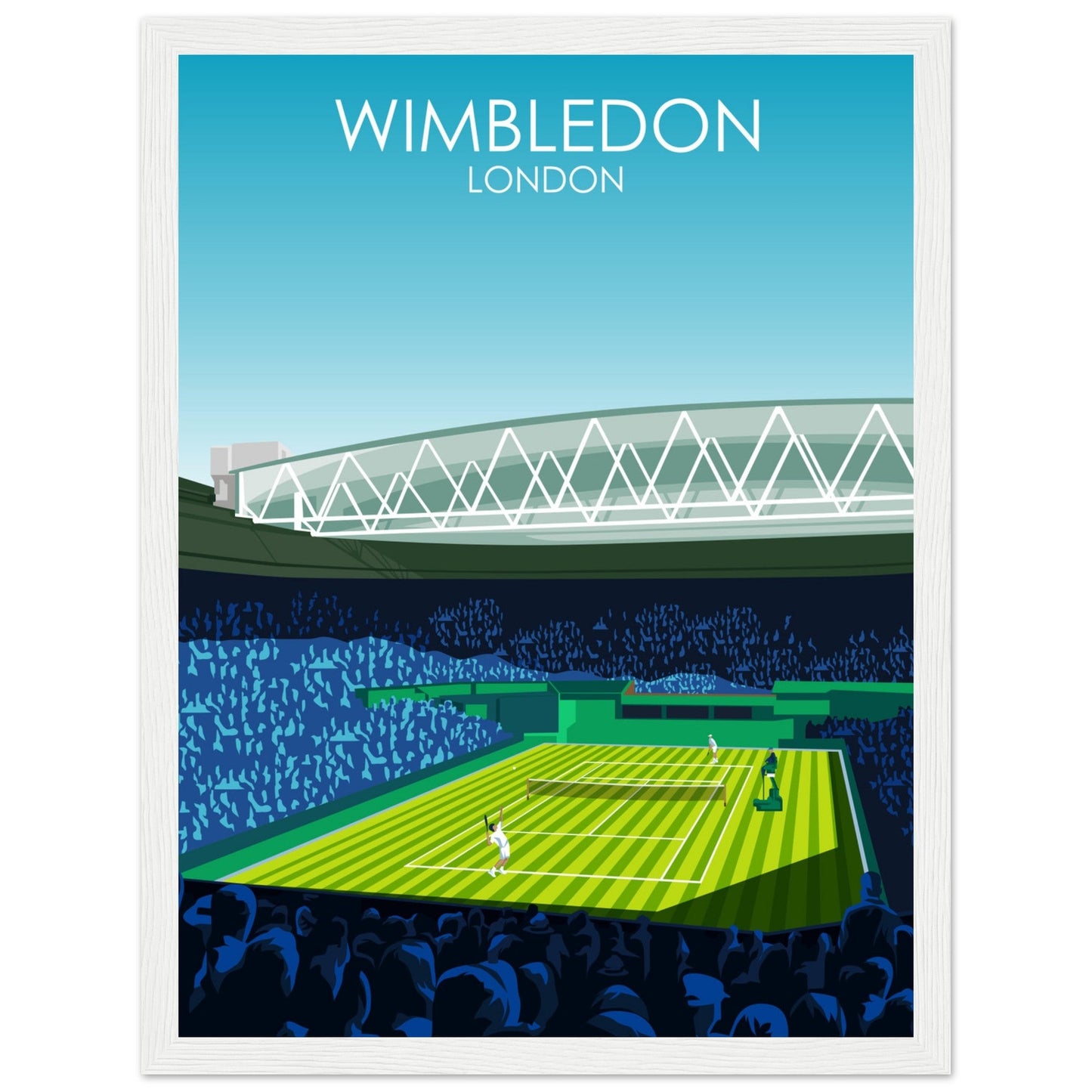 Wimbledon Poster - Wimbledon Centre Court Tennis Poster