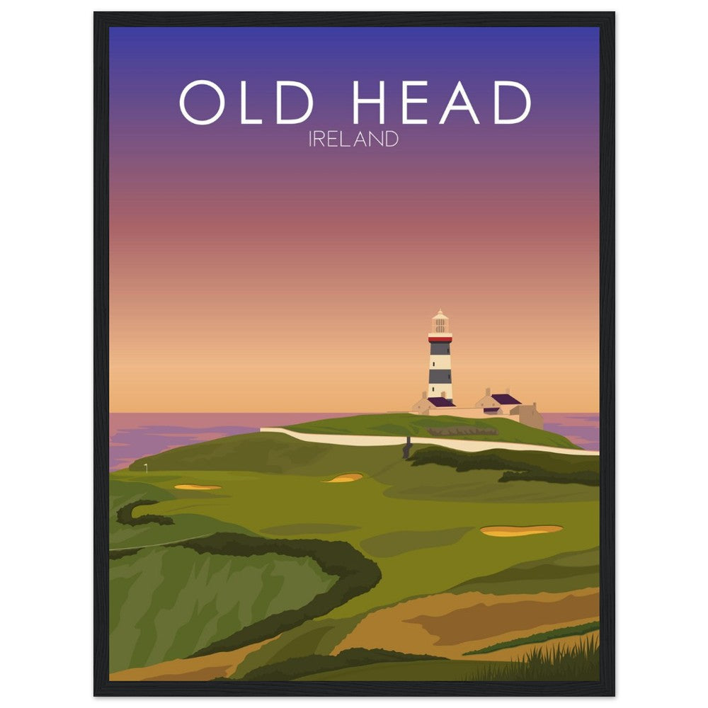 Old Head Golf Links Sunset Print