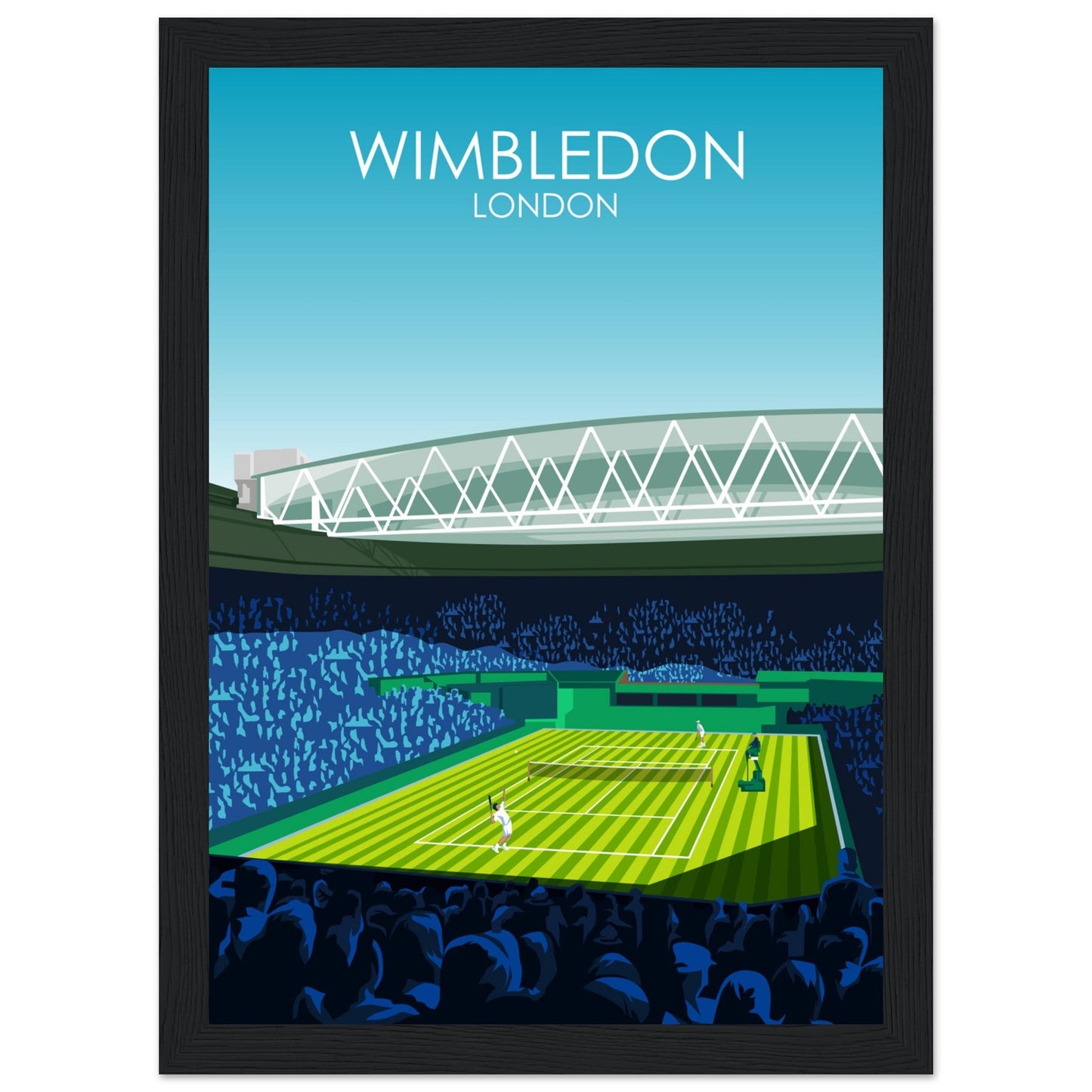 Wimbledon Poster - Wimbledon Centre Court Tennis Poster