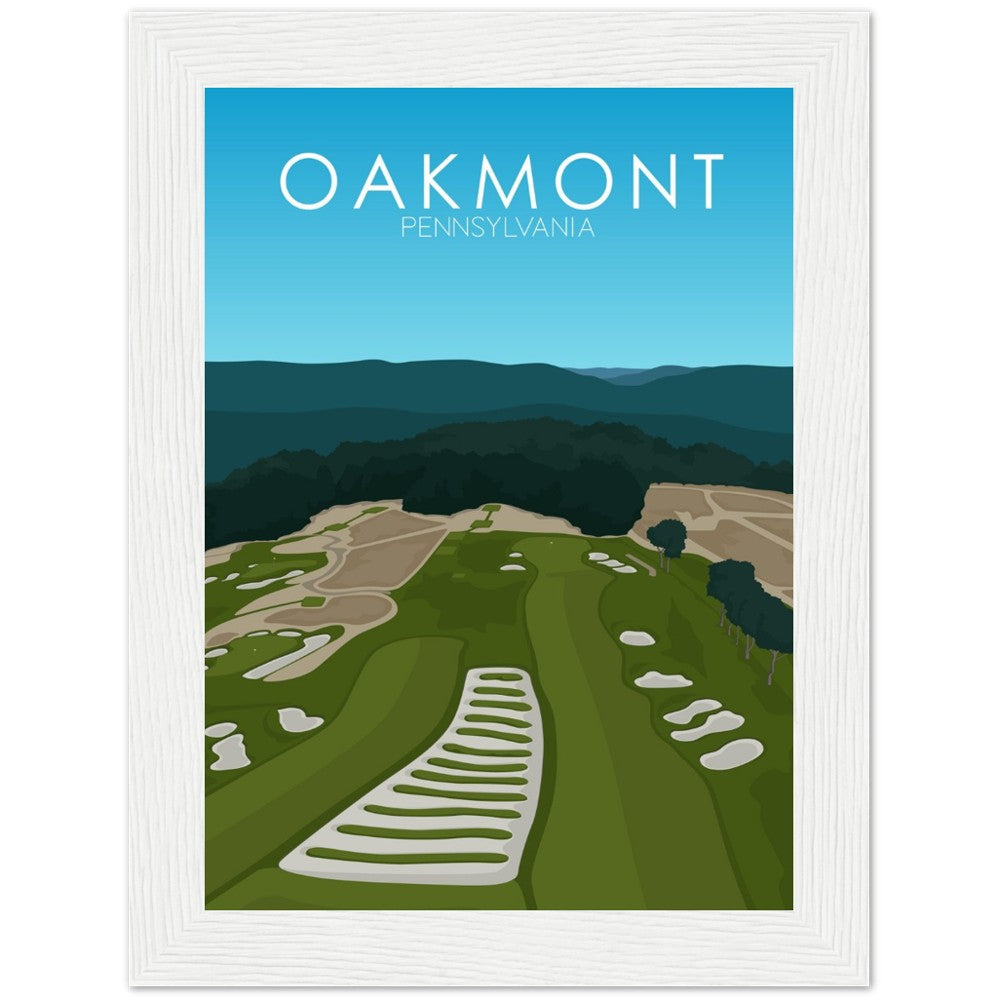 Oakmont Country Club Golf Course Print