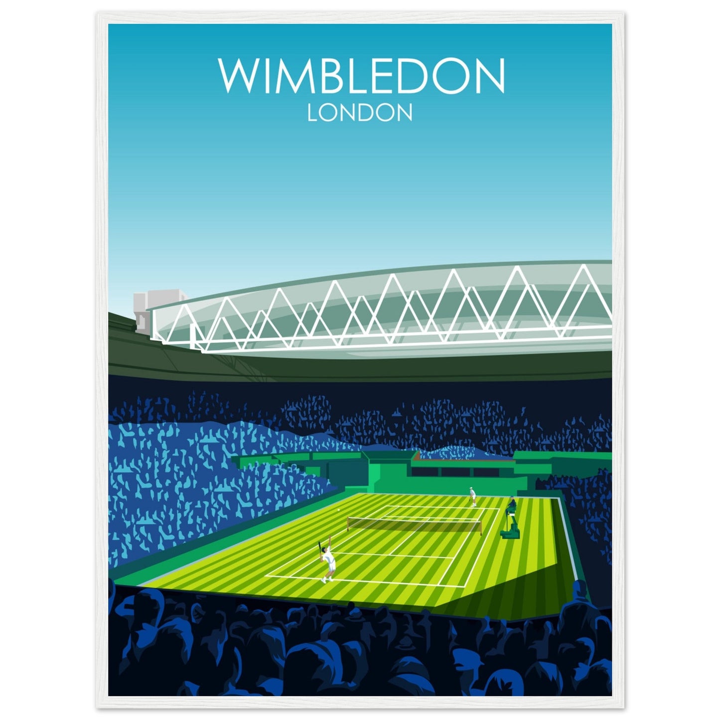 Wimbledon Poster - Wimbledon Centre Court Tennis Poster