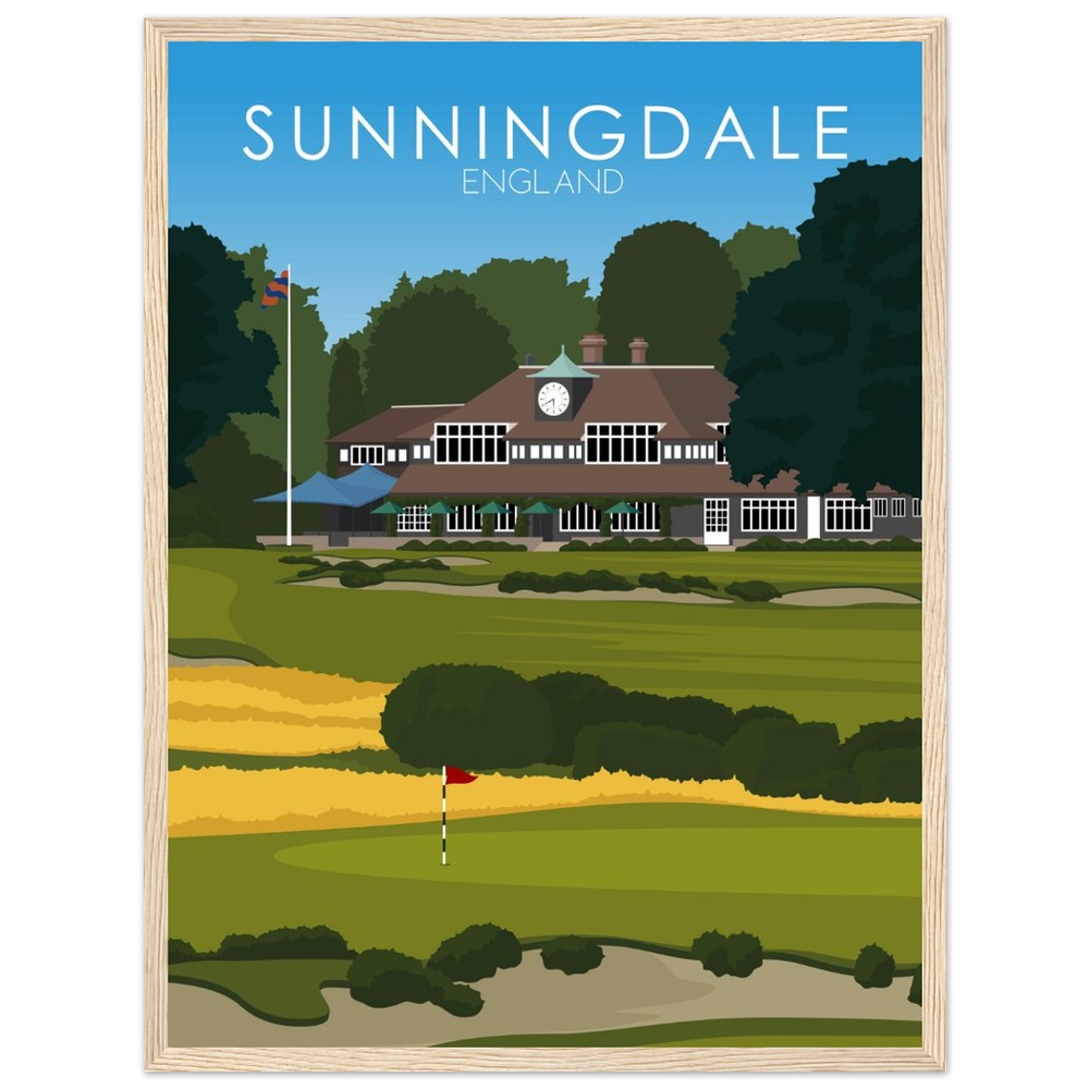 Sunningdale Golf Course Print