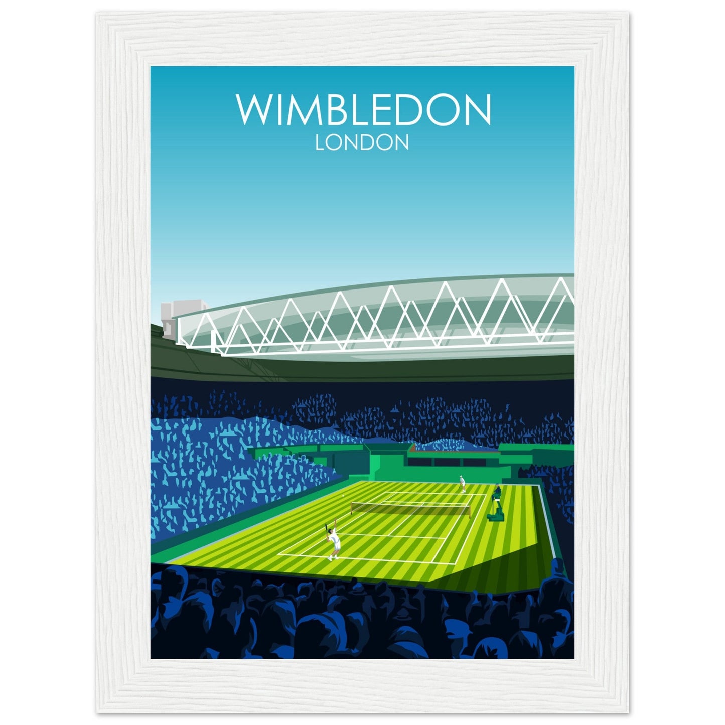 Wimbledon Poster - Wimbledon Centre Court Tennis Poster