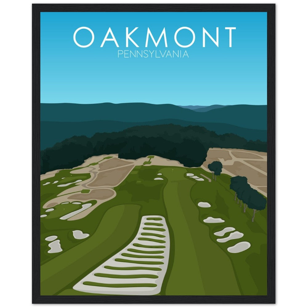 Oakmont Country Club Golf Course Print