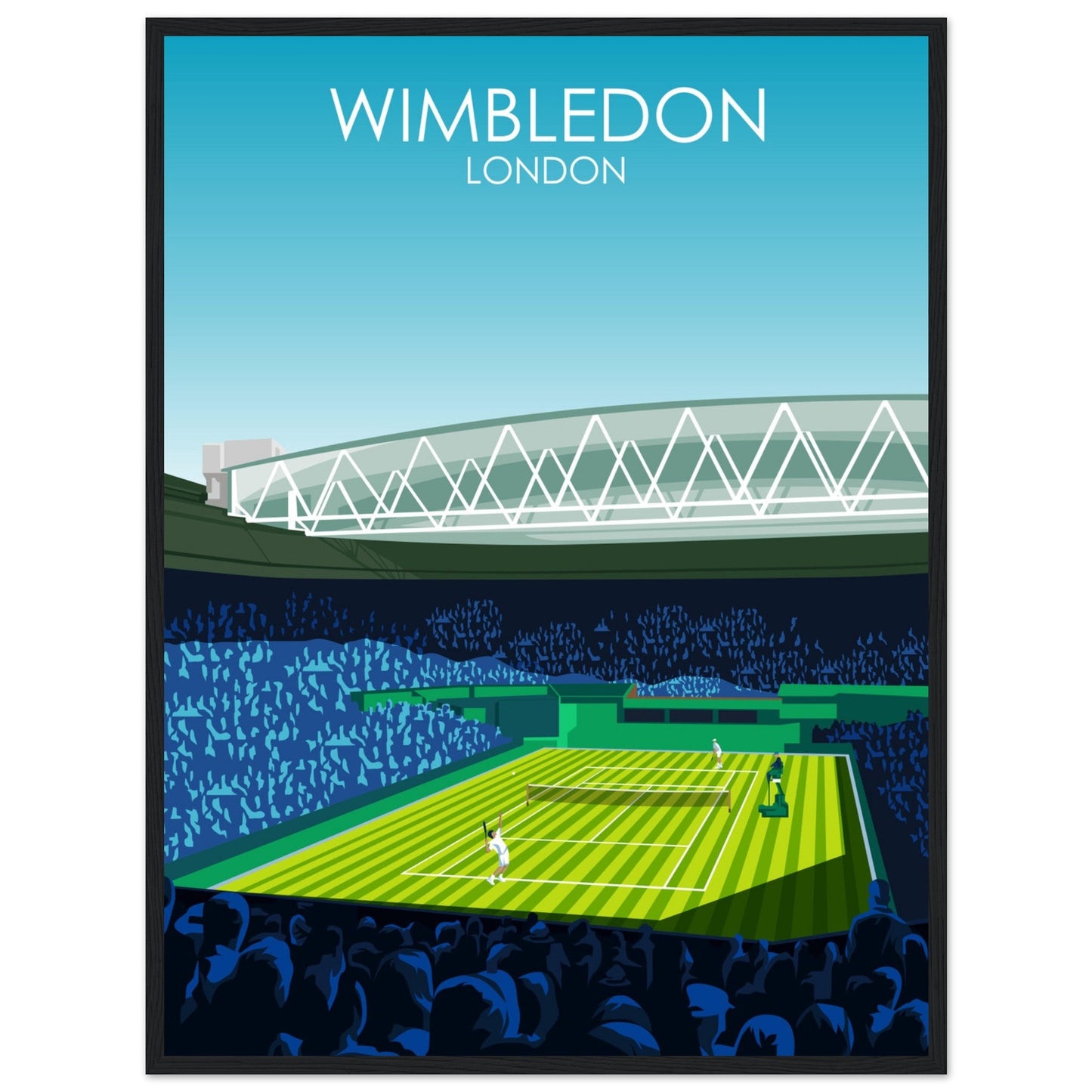 Wimbledon Poster - Wimbledon Centre Court Tennis Poster