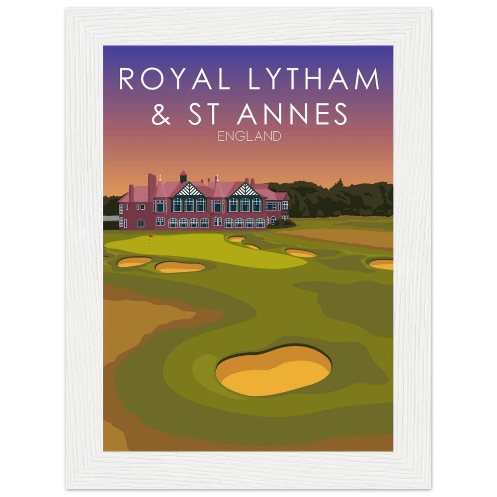 Royal Lytham & St Annes Golf Course Sunset Print