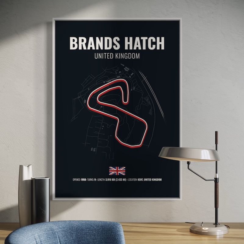 Brands Hatch Poster | Brands Hatch Print | Brands Hatch Wall Art ...