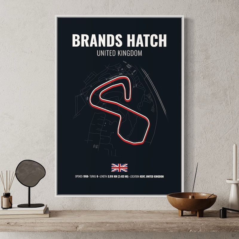 Brands Hatch Poster | Brands Hatch Print | Brands Hatch Wall Art ...