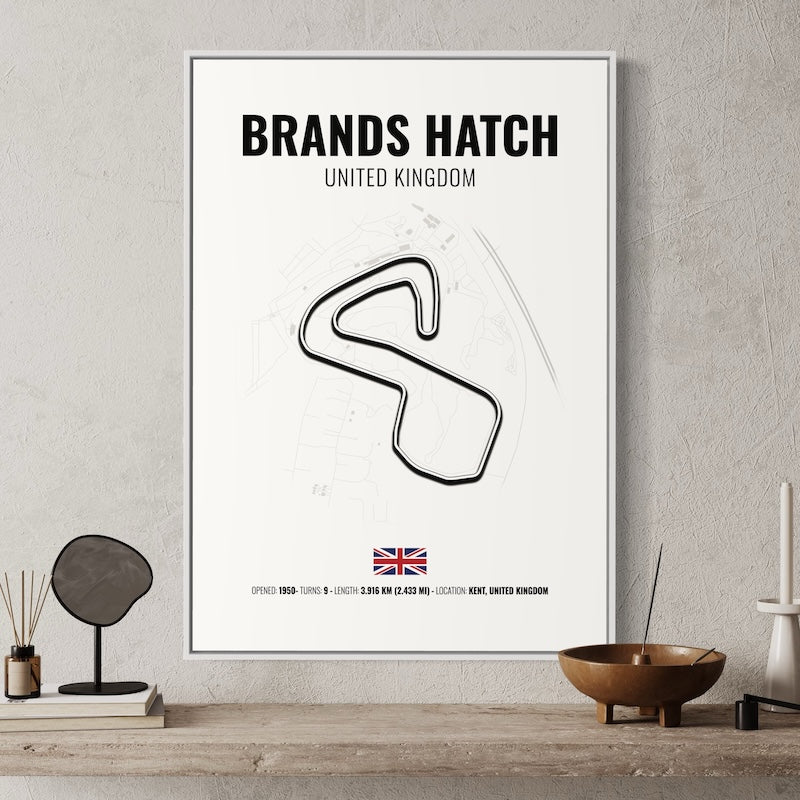 Brands Hatch Poster | Brands Hatch Print | Brands Hatch Wall Art ...