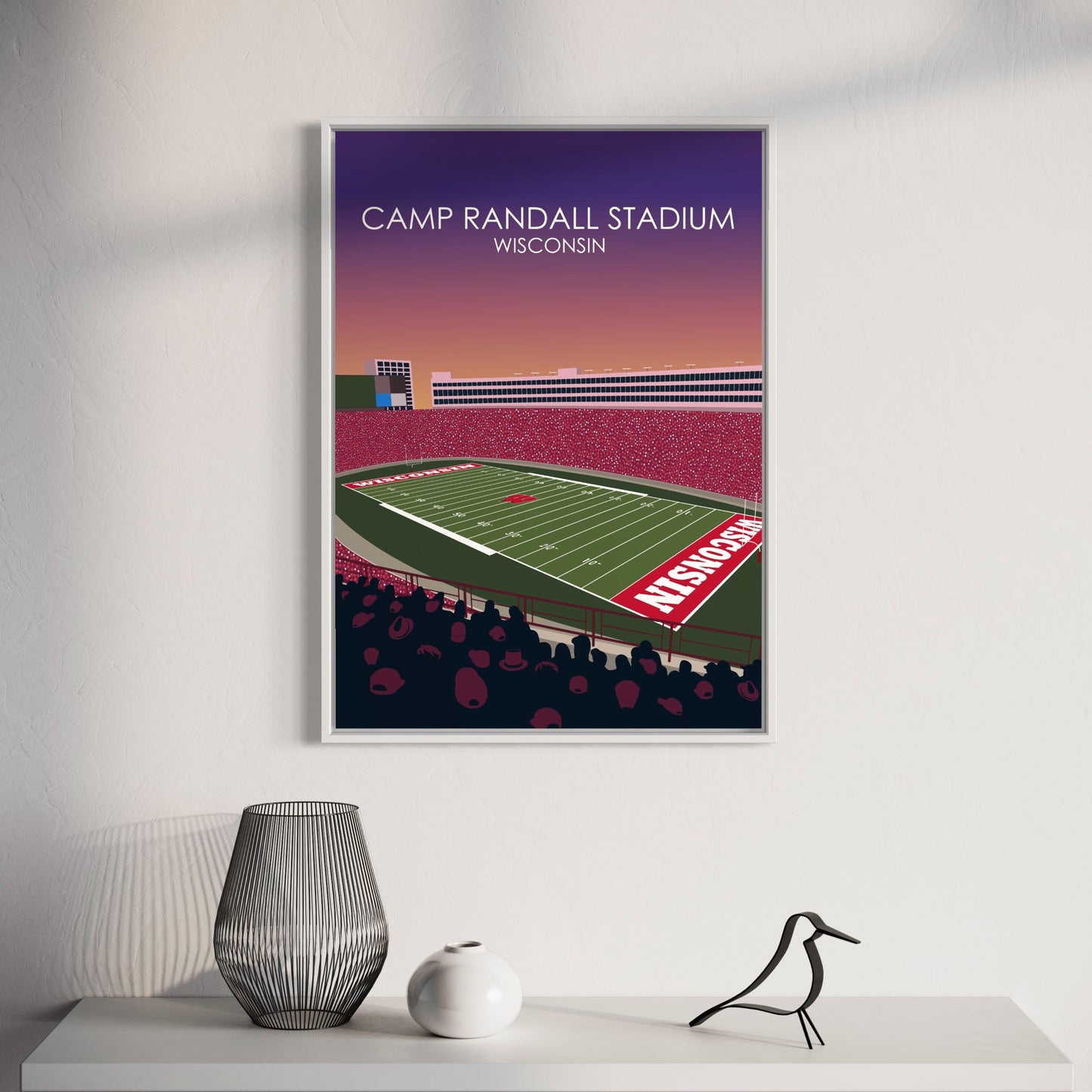 Camp Randall Stadium Print | University of Wisconsin Badgers College Football Stadium Print