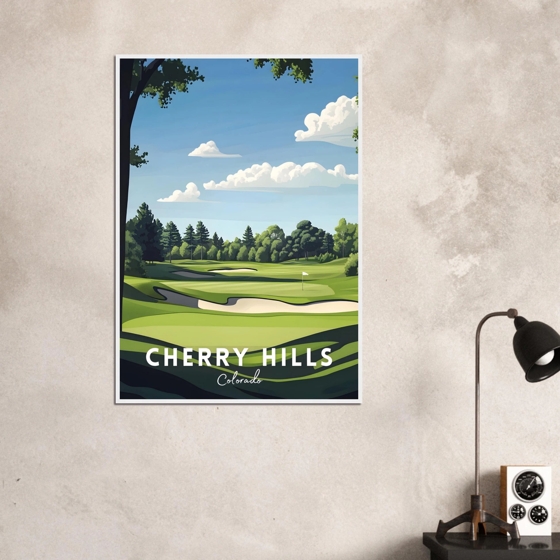 Cherry Hills Golf Poster