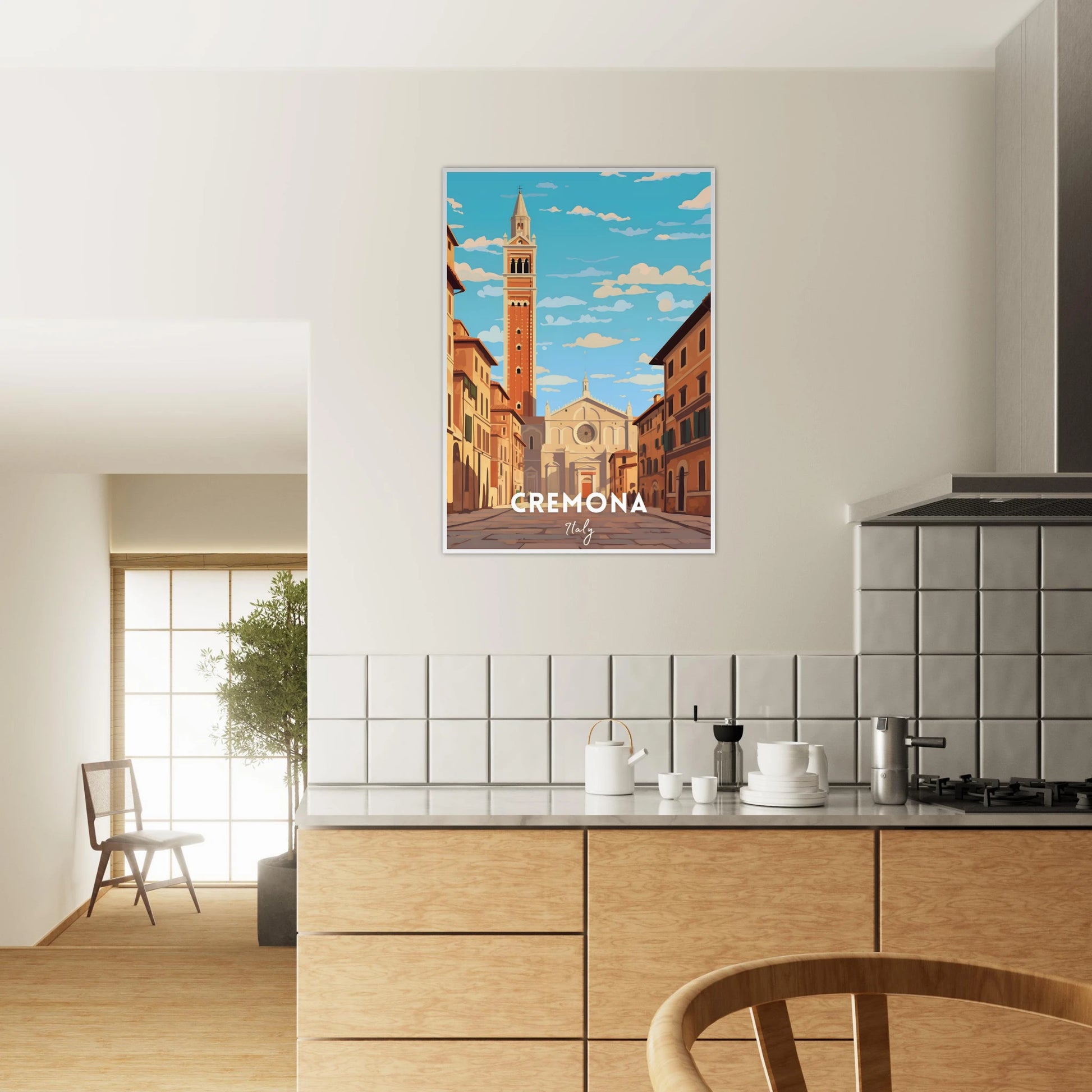 Cremona Travel Poster