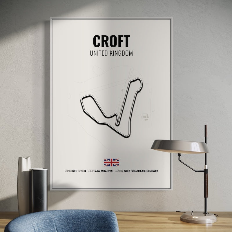 Croft Poster | Croft Print | Croft Wall Art – Favourite Place Prints