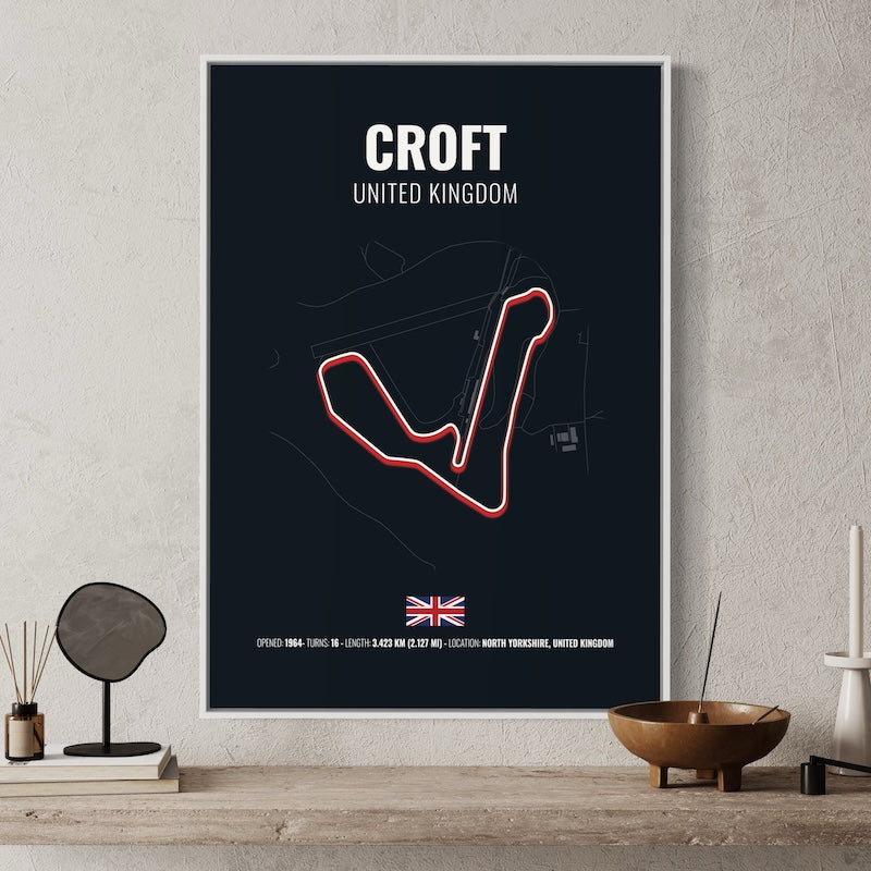 Croft Poster | Croft Print | Croft Wall Art