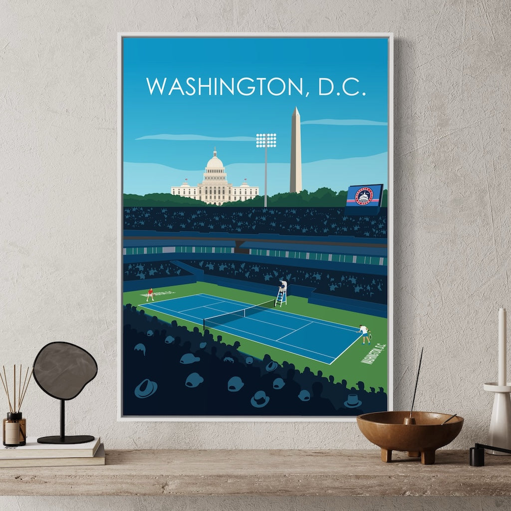 Washington, D.C. Tennis ATP/WTA Poster | CITI Open Print