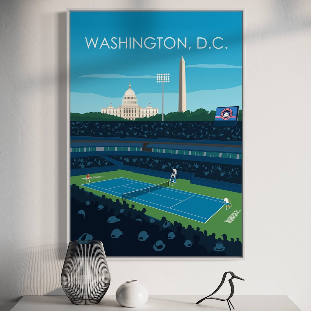 Washington, D.C. Tennis ATP/WTA Poster | CITI Open Print