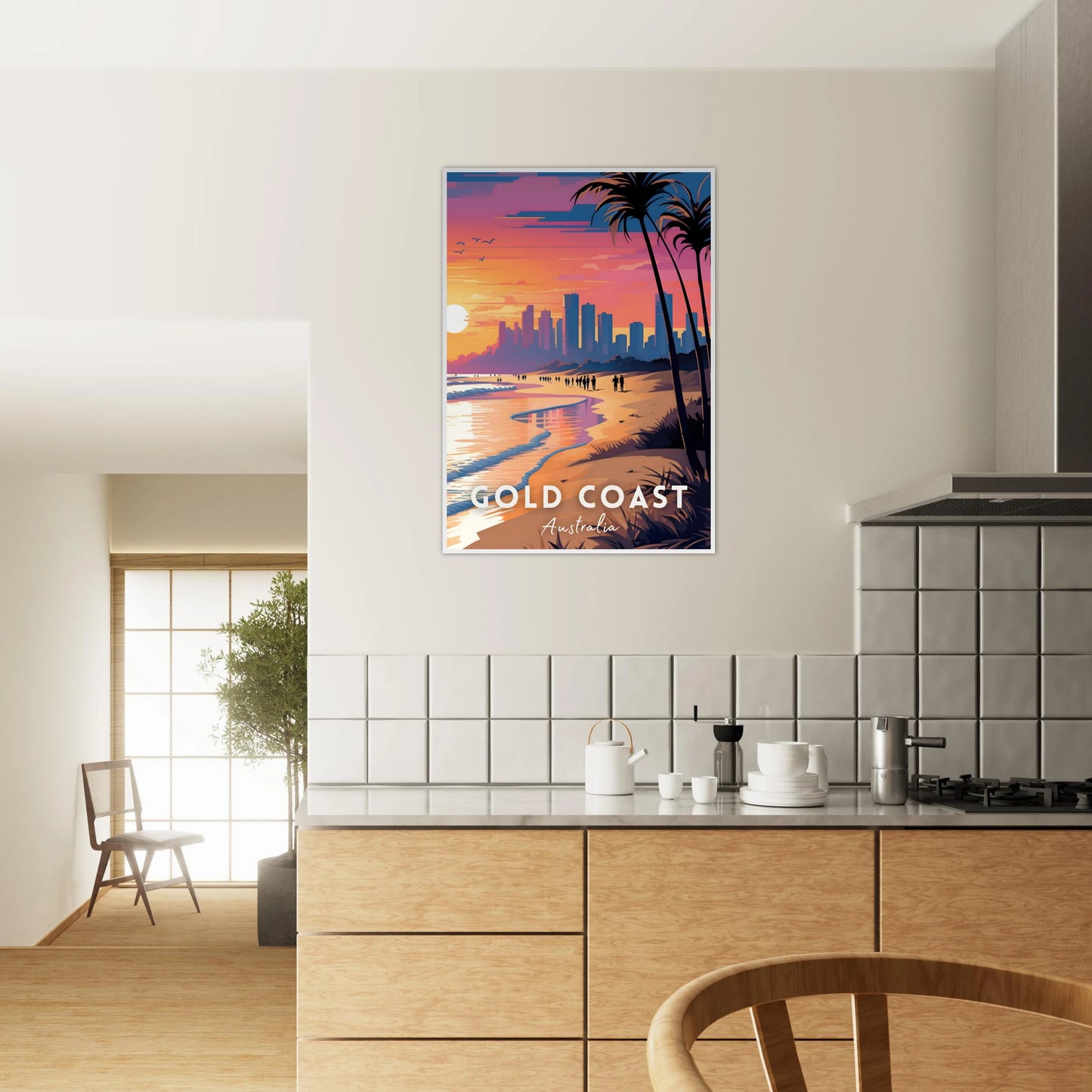 Gold Coast Travel Poster