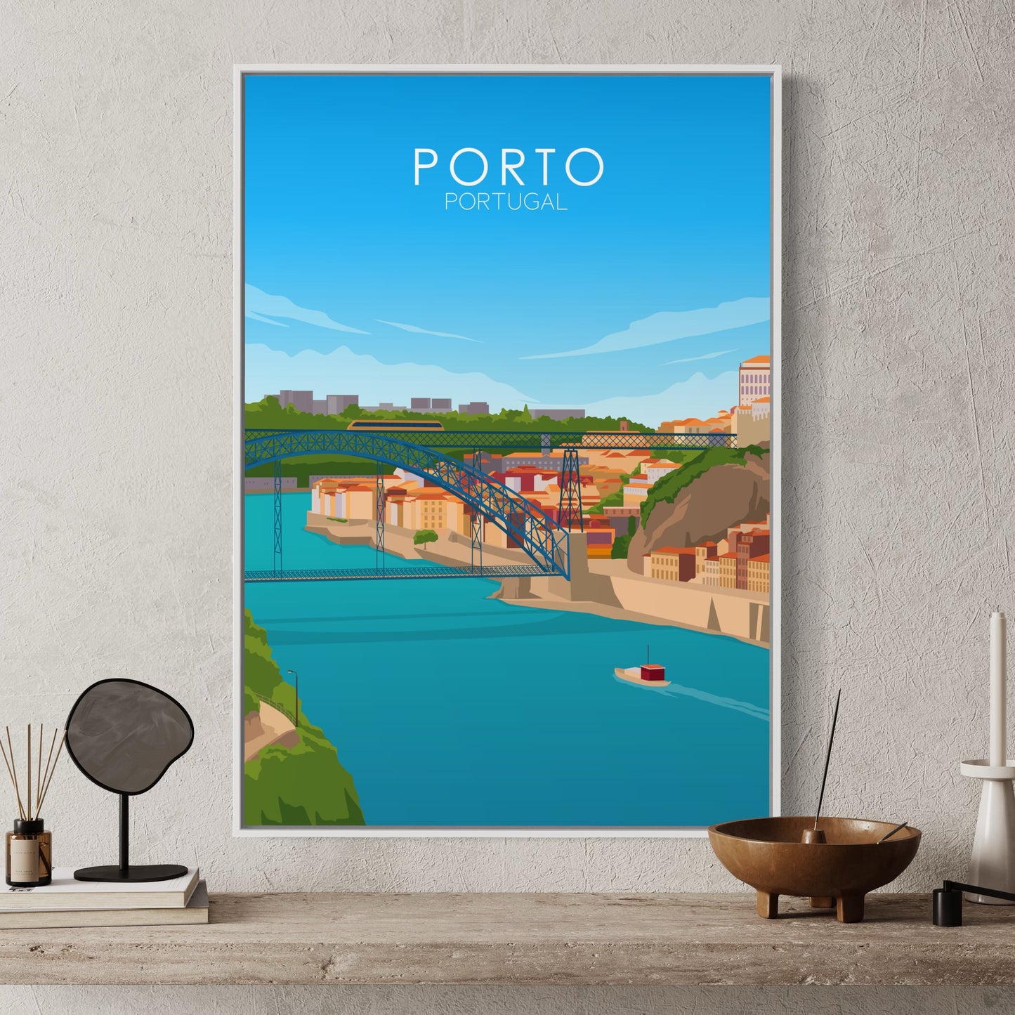 Porto, Portugal Poster | Porto, Portugal Print | Porto, Portugal Wall Art