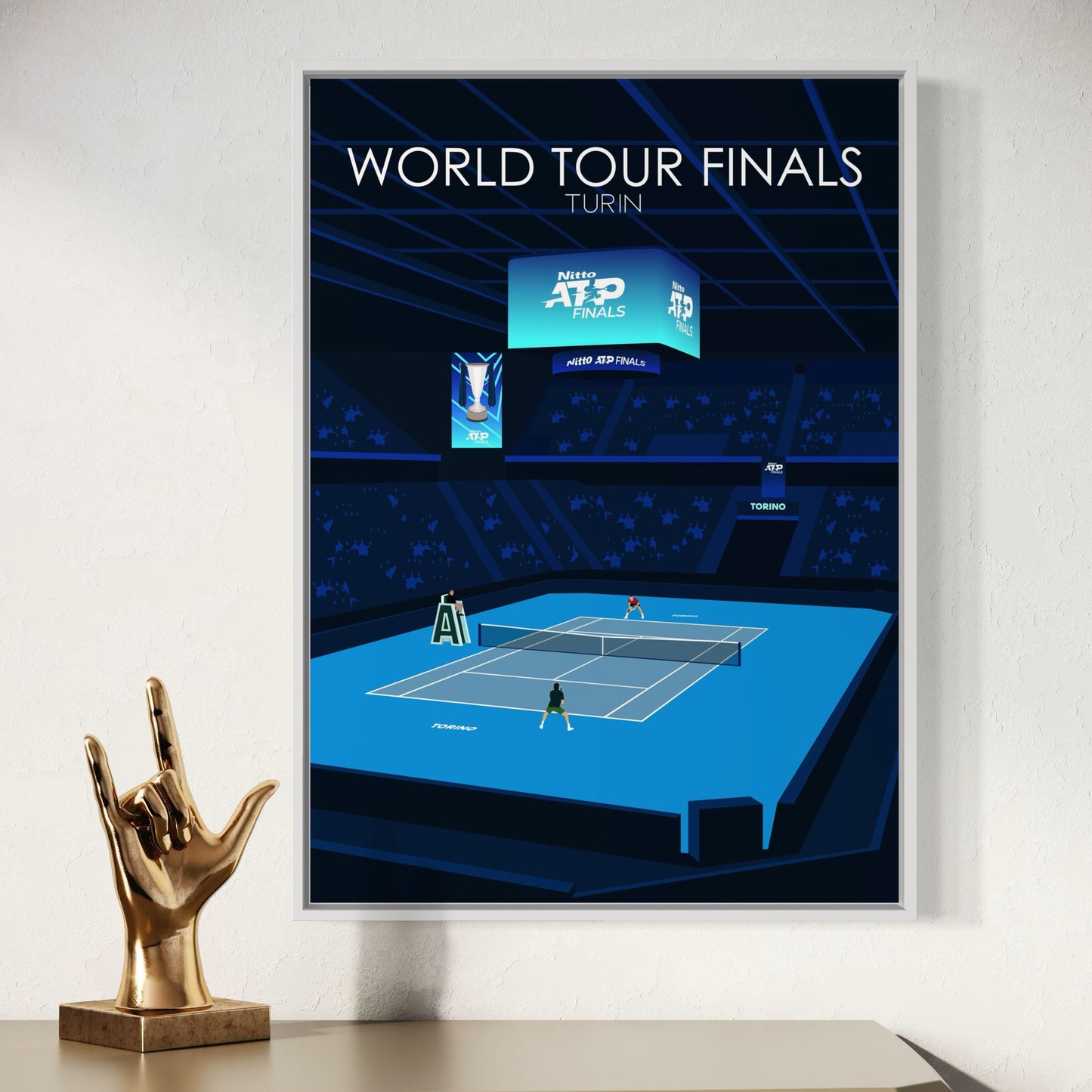 ATP World Tour Finals Turin Poster