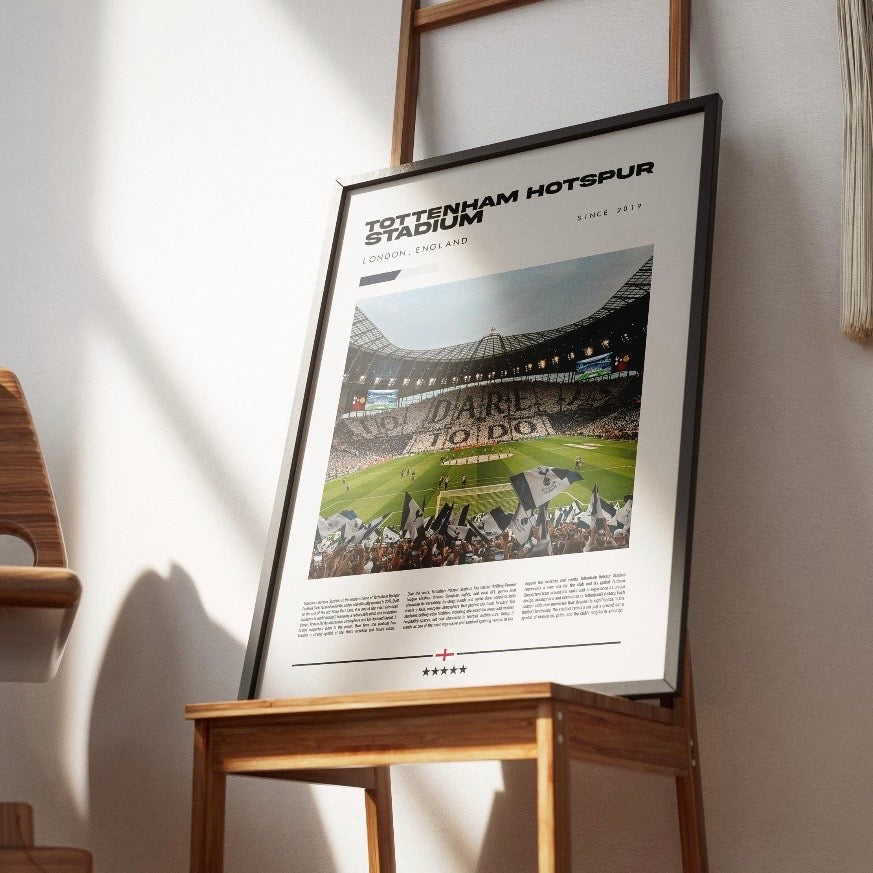 Tottenham Hotspur Stadium Print | Spurs FC Poster | Football Wall Art Gift for Spurs Fans (Copy)