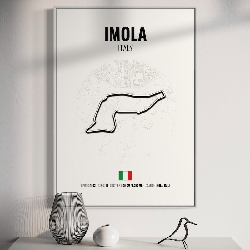 Imola F1 Grand Prix Poster | Imola F1 Grand Prix Print | Imola F1 Grand Prix Wall Art