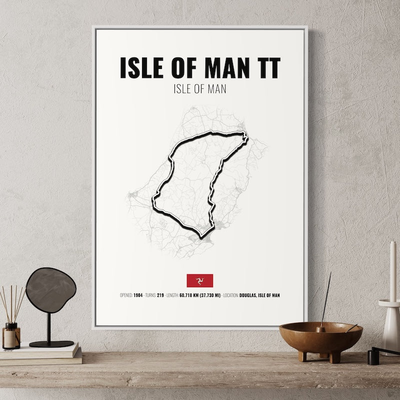 Isle of Man TT Poster | Isle of Man TT Print | Isle of Man TT Wall Art