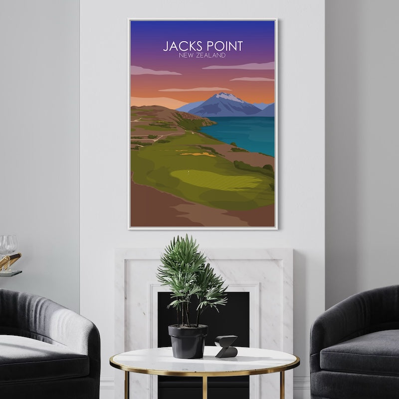 Jacks Point Sunset Golf Course Print